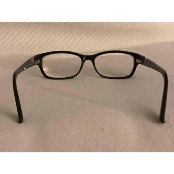 Authentic Valentino Black Eyeglasses Italy V2650 54 16 00 135 **needs new lenses main image 4
